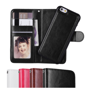 iPhone 7/8/SE (2020/2022) Fodral / Magnet Skal 2 in 1 - Rosa