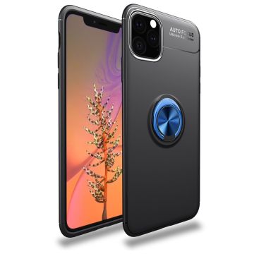 iPhone 11 Pro Max - Ring Skal - Funkar med magnethållare - Svart/Blå