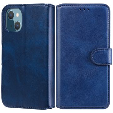 iPhone 13 Mini Fodral Läder Blå