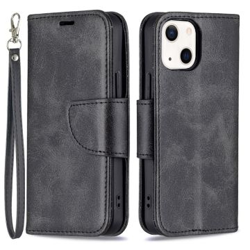 iPhone 13 Mini - Shark Solid Läder Fodral - Svart