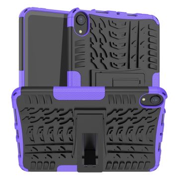 iPad Mini 2024/2021 Skal Rugged Kickstand Armor Lila