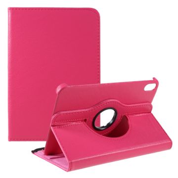 iPad Mini 2024/2021 Fodral 360° Rotation Litchi Rosa