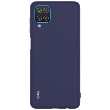 Samsung Galaxy A12 - IMAK Skin Touch Skal - Blå