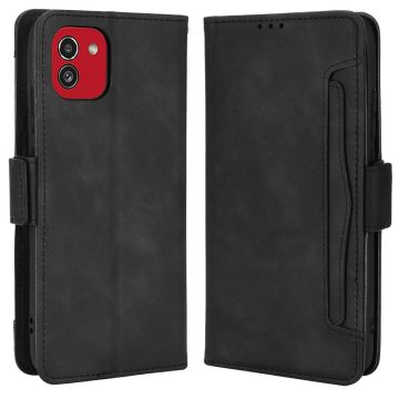 Samsung Galaxy A03 Fodral Avtagbart Kortfodral Svart