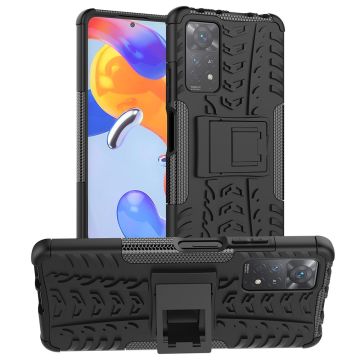 Xiaomi Redmi Note 11 Pro 5G Skal Stöttåligt med Stöd Svart