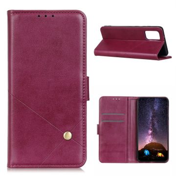 OnePlus 9 Pro - Nit Dekor Fodral - Vinröd