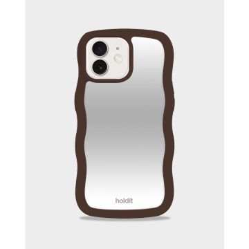holdit iPhone 15 / 14 / 13 Skal Wavy Chocolate/Mir