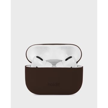 holdit AirPods Pro 1/2 Skal Silikon Chocolate