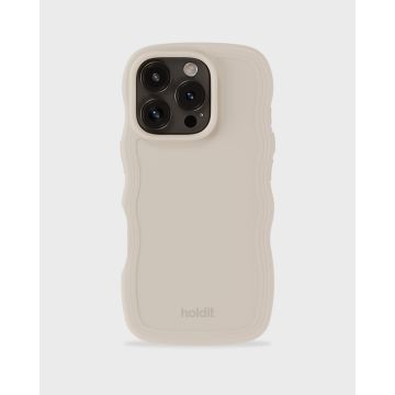 holdit iPhone 16 Pro Skal Wavy Light Beige