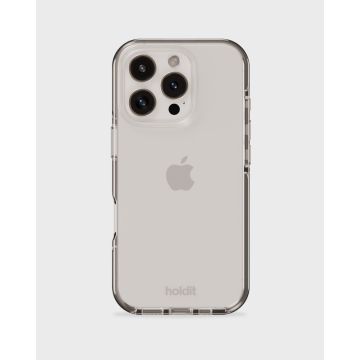 holdit iPhone 16 Pro Max Mobilskal Seethru Vit