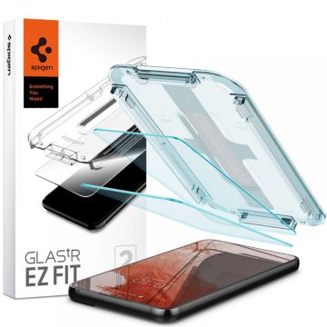 Spigen Samsung Galaxy S22 Plus 2-PACK Skärmskydd GLAS.tR "Ez Fit"