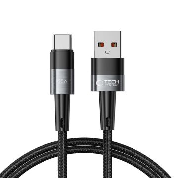 Tech-Protect 1 m 66/6A USB-C Kabel UltraBoost Grå