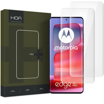 HOFI Motorola Edge 50 Fusion/Edge 50 Pro 5G 2-PACK UV Skärmskydd