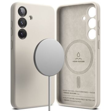 Ringke Galaxy S25 Plus Skal MagSafe Silicone Stone
