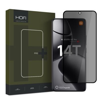 HOFI Xiaomi 14T / 14T Pro Skärmskydd Pro+ Härdat Glas Privacy