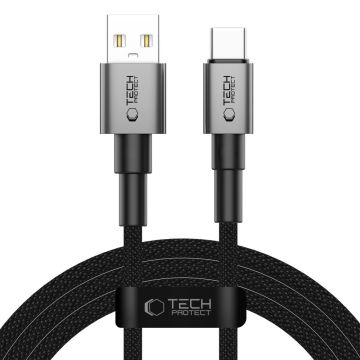 Tech-Protect 2m 15W/3A USB-C Kabel UltraBoost Iron Grey
