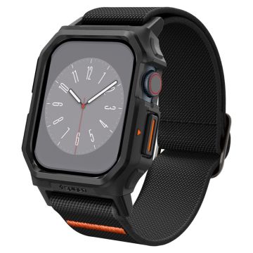 Spigen Apple Watch 10 46 mm Armband Lite Fit 'Pro' Svart