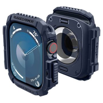 Spigen Apple Watch 10 46 mm Skal Rugged Armor Navy Blue