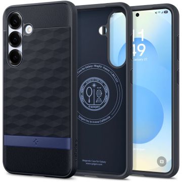 Spigen Samsung Galaxy S25 Skal MagSafe Parallax Navy Violet