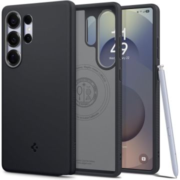 Spigen Galaxy S25 Ultra Skal MagSafe NanoPop Black Sesame