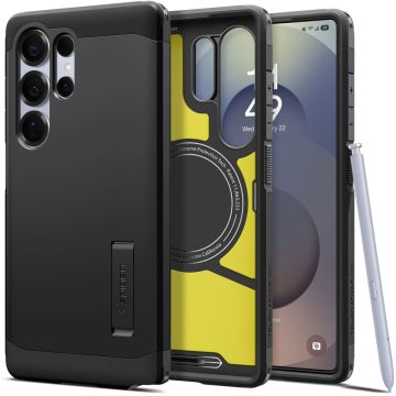 Spigen Galaxy S25 Ultra Skal MagSafe Tough Armor Svart