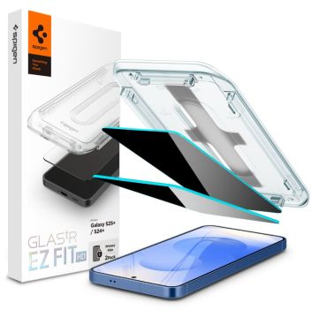 Spigen Galaxy S25 Plus/S24 Plus 2-PACK Skärmskydd GLAS.tR