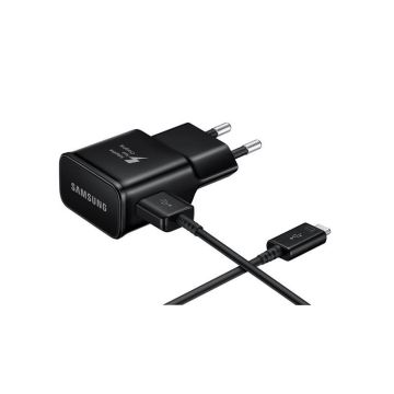 Samsung 15W 2A Snabbladdare EP-TA200EBE inkl. 150 cm USB-C Kabel - Svart