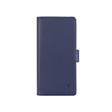 GEAR Samsung Galaxy A02s Fodral Läder Blå