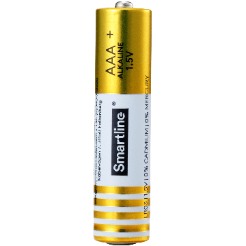 Smartline Alkaliskt Batteri AAA LR03 1.5V 4-pack