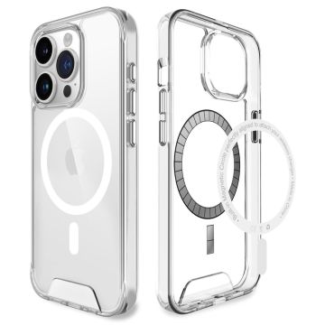 iPhone 16 Pro Max Skal MagSafe Hybrid Transparent
