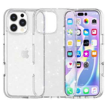 iPhone 16 Pro Skal Glitter Transparent