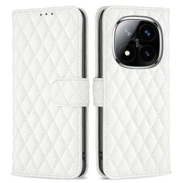 Xiaomi Redmi Note 14 Pro/Pro Plus 5G Fodral Diamond Läder