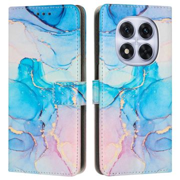 Xiaomi Redmi Note 14 Pro/Pro Plus 5G Fodral Marmor Rosa/Grön