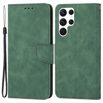 Samsung Galaxy S23 Ultra Fodral Läder Grön