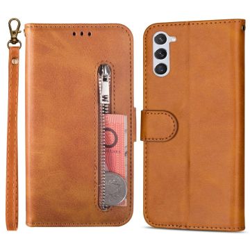 Samsung Galaxy S23 Plus Fodral Multifunktionell Brun