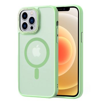 iPhone 12 / 12 Pro Skal MagSafe Hybrid Matt Matcha Green