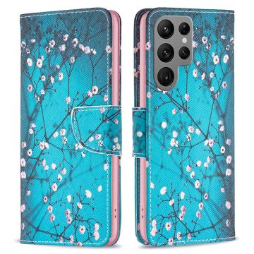 Galaxy S24 Ultra Fodral Med Tryck Plommonträd