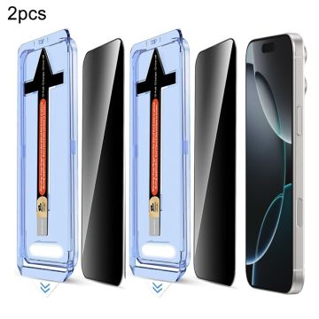 iPhone 16 Pro Max 2-PACK Skärmskydd Härdat Glas Privacy