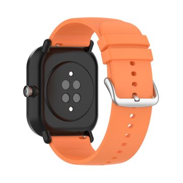 Silikon Armband För Smartwatch (20 mm) - Peach