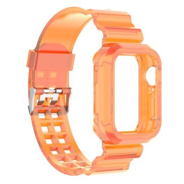 Apple Watch 38/40/41mm Kristall Skal/Armband Orange