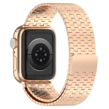 Apple Watch 42/44/45/49 mm Armband Magnetisk Loop Roséguld
