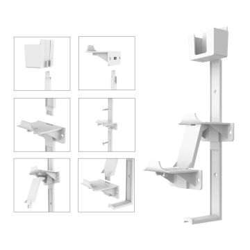 JYS Universalt Väggfäste Till Handkontroll / Headset Vit