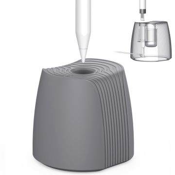 AHASTYLE Apple Pencil 1/2/Pro Stativ Förvaringshållare Grå