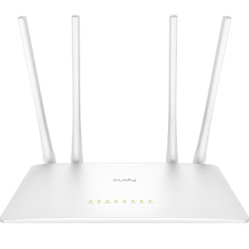 Cudy Wi-Fi Router WR1200 AC1200 Vit