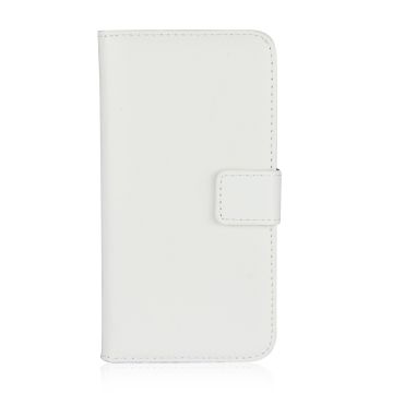 Samsung Galaxy A42 5G - Fodral I Äkta Läder - Vit