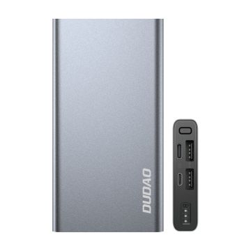 Dudao 10000 mAh Power Bank - Grå
