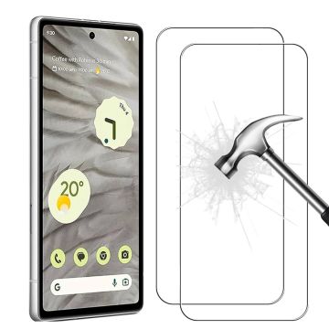 2-Pack Google Pixel 8 Skärmskydd Härdat Glas
