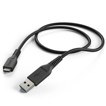HAMA USB-C Laddkabel 100cm - Svart