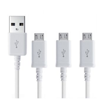 3-Pack - 3 Meter Micro-USB Laddningskabel Samsung/Sony/Huawei/LG