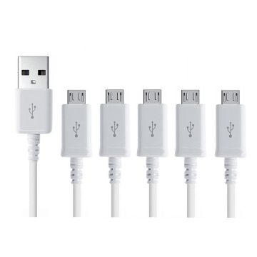 5-Pack - 3 Meter Micro-USB Laddningskabel Samsung/Sony/Huawei/LG